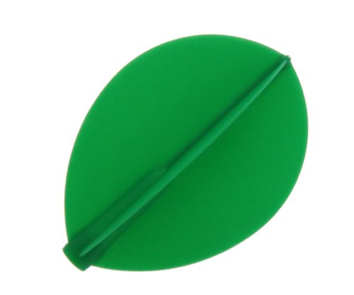 Fit Flight Cosmo Darts 6 Pack Pear Dart Flight (Green)