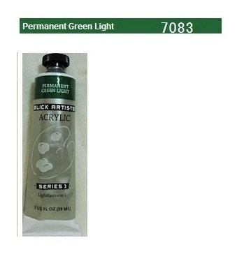 Blick Artists' Acrylic, Permanent Green Light, 2 oz