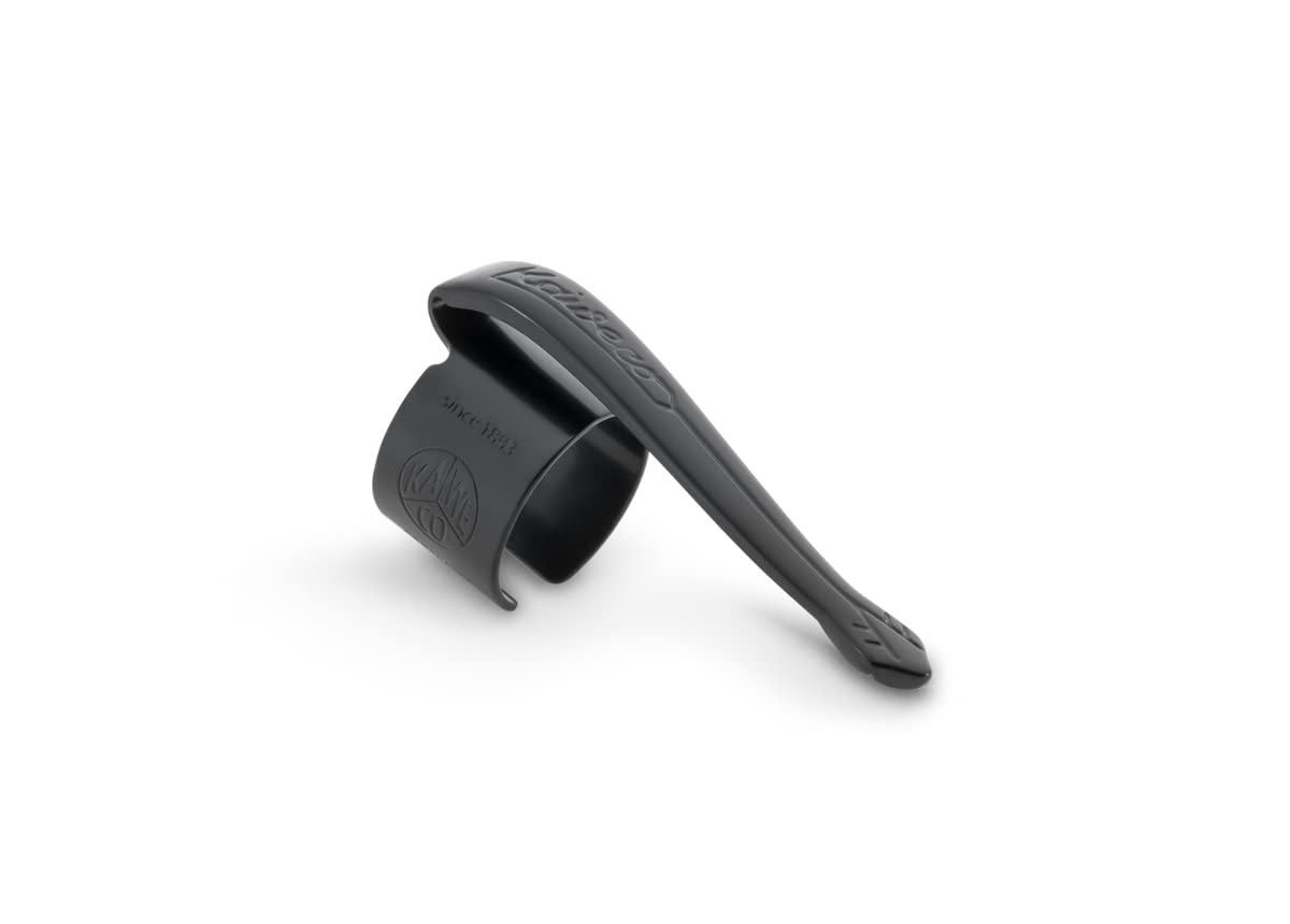 Kaweco Supra Clip in Black for Supra Series I Fountain Pen Holder with Subtle Logo | Accessory Made of Bronze I Black