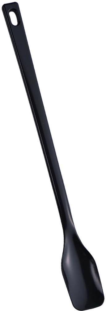 下村企販 Shimomura 45872 Silicone Soft Spoon, Long, Black