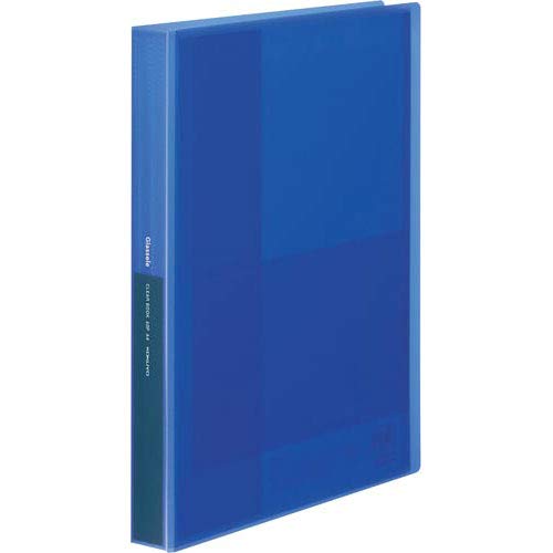 Kokuyo Clear Book Glassel A4, 60 Sheets, Blue x 4, La - GL60B x 4