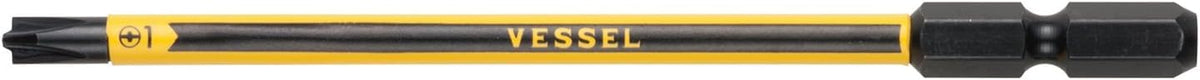 VESSEL PS161110 Ball Grip Replacement Bit with Coated Tube for Prami Screws +1 x φ4 x φ4.5 x 110 mm 1 Piece