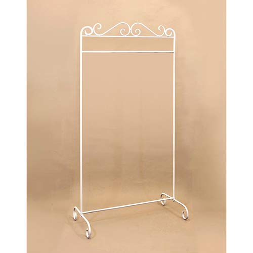 シャンドルアイアン Chandol Iron Hanger Rack, Cream 380, Commercial Use, Storage Furniture, Clothes Hanging, Stylish, Slim, Vintage, Antique, Retro, West Coast, Interior, American Goods