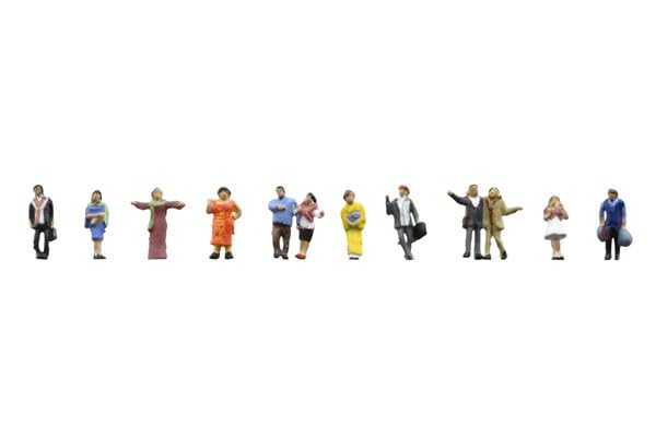 Scene Collection The Man 120-2 People in the Red Light District A2 Diorama Supplies