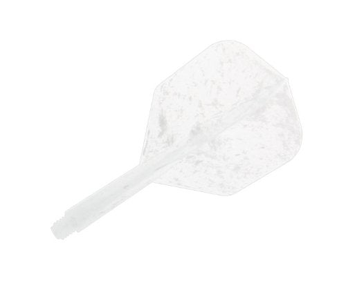 Darts Flight [Condor] Marble Small Short White