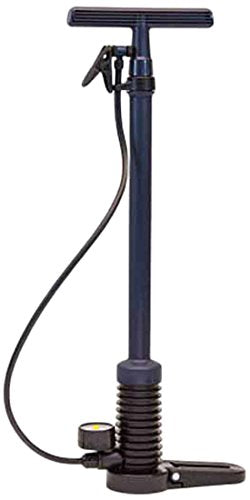Full Pla 910DB Dark Blue Diamond Pump with Inflator Pressure Gauge