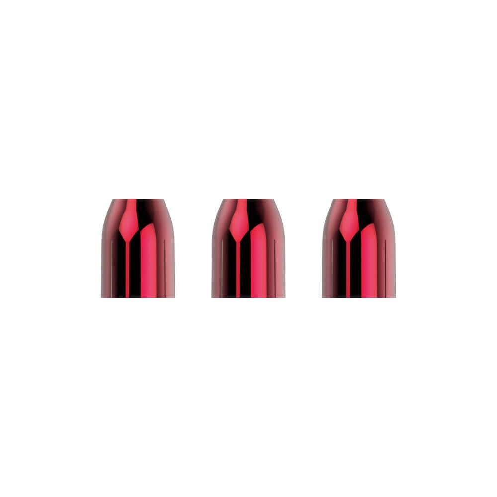 Lstyle Dart Flight Accessory: Champagne Ring Premium Metal - Red