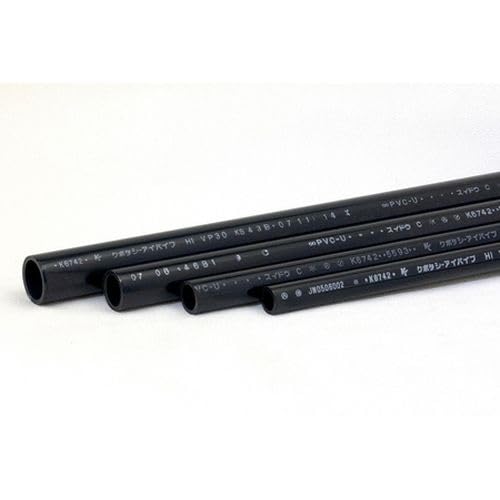 Kubotake Mix HI-VP Shockproof PVC Pipe, 4.9 x 3.3 ft (13 x 1 m)