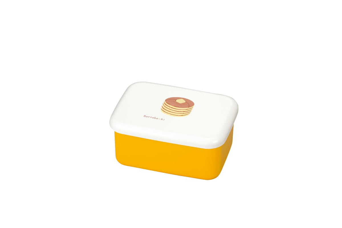 Tatsumiya OBENTO 30447 Long Square 1-Tier Bento Hot Cake Mini