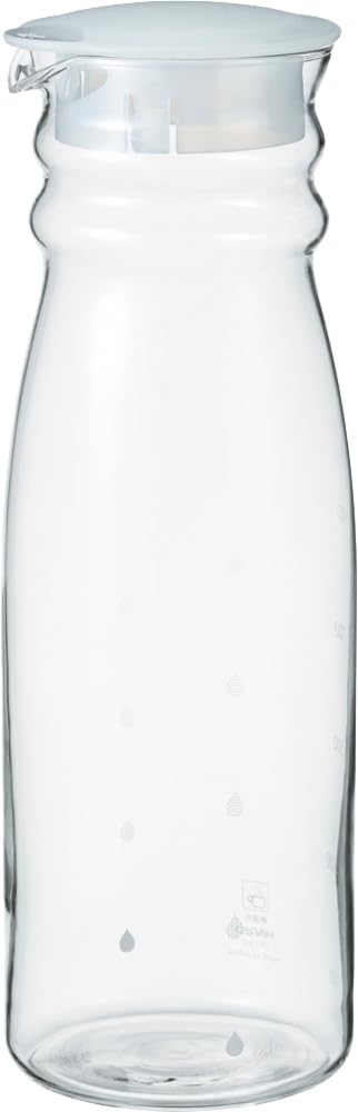 Hario FP-13-TW Cold Water Bottle, Free Pot, Heat Resistant Glass, 4.6 fl oz (1,300 ml), Made in Japan