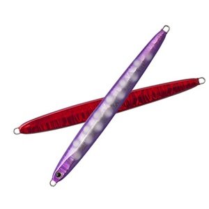 Palms SBL-150 Metal Jig Lure, Slow Brat, L, 5.9 inches (150 mm), Red Stardust