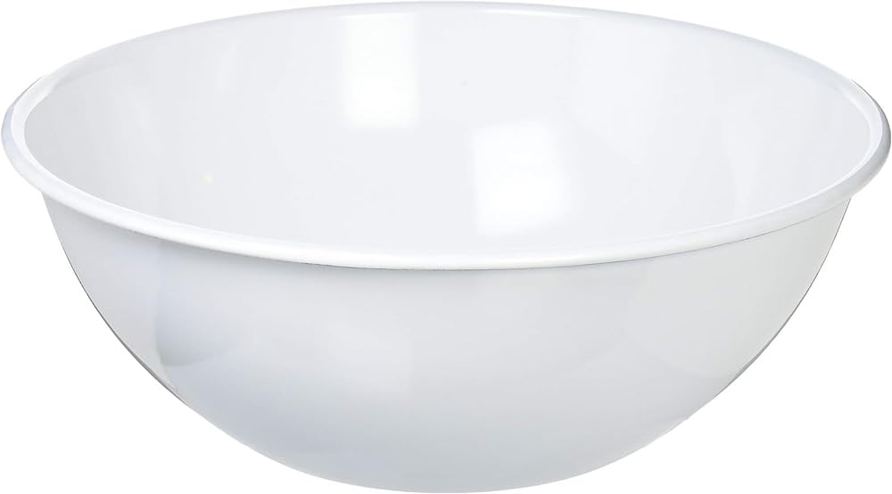 野田琺瑯(Nodahoro) Noda Horo Ball 10.2 inches (26 cm), All White, Made in Japan BO-26W