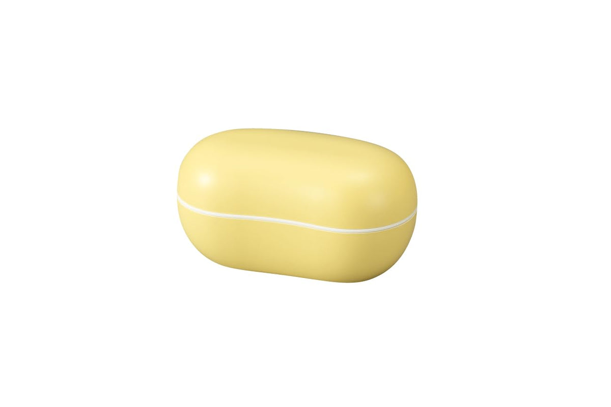 Tatsumiya 30490 Quick Washable Bento Box, Yellow Beans