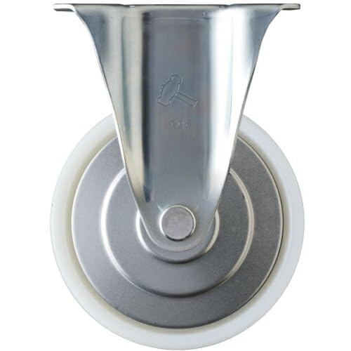 Hammer Caster 400SR-NRB150 Fixed Nylon Wheel [Radial Ball Bearing] 5.9 inches (150 mm)