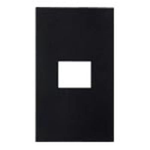 Panasonic SO-STYLE WNS6001B Plate, For 1 Line, Matte Black