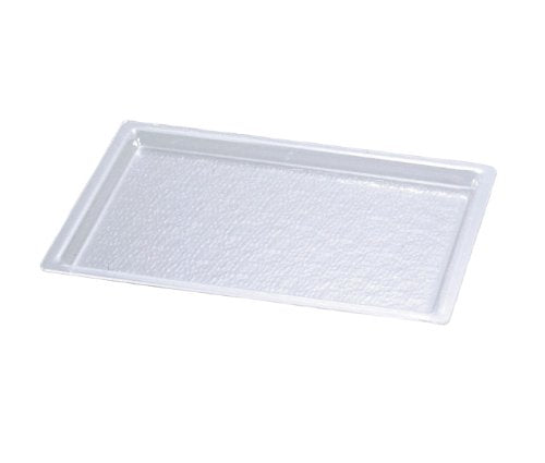 Cal-Mil 325-13-15 Trays, 13" W x 18" x 1" H, White (Pack of 4)