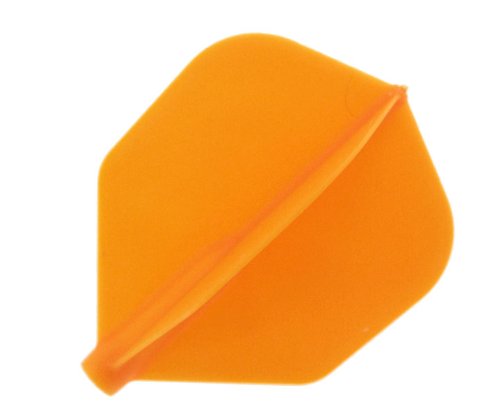 Cosmo Darts 6 Pack Fit Flight - Shape Dart Flight (Orange)