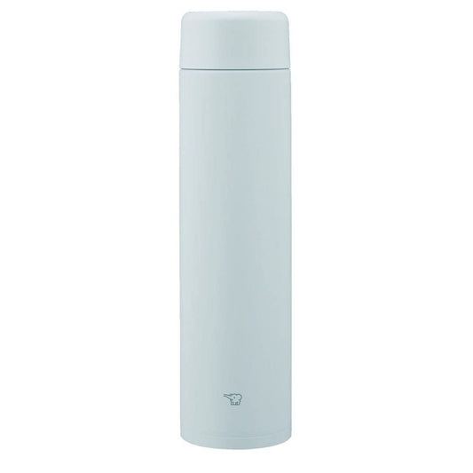 Zojirushi SM-GA72-HL Water Bottle, Seamless Water Bottle, Large Capacity, 24.3 fl oz (720 ml), Screw, Stainless Steel Mug, Ice Gray, Integrated Washer and Washer, Easy to Clean, 2 Pieces Only