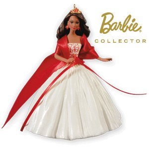 Celebration Barbie (African American) 2010 Hallmark Ornament