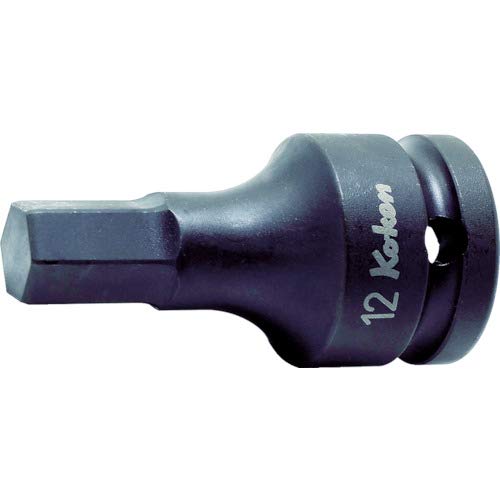 Ko-ken 14012M.60-6 1/2 Sq. Dr. Bit Socket 6mm Hex Length 60mm