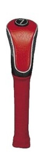 Light (Lite) Excel Fairway Short (7) (9) Head Covers Red H-85 (010)