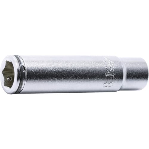 Ko-ken 2350M-8 1/4 Sq. Dr. Deep NUT GRIP Socket 8mm