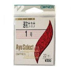 Owner Fast Sacasa Gold Hook No. 3 Fishing Hook