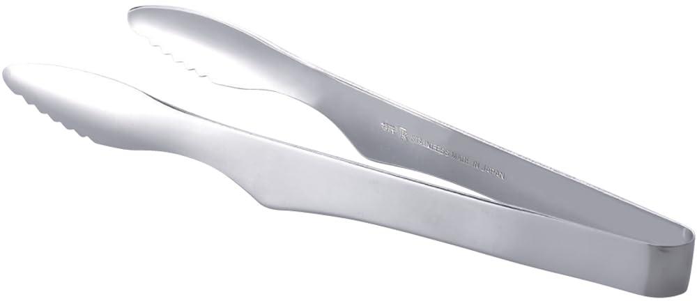 Tanabe Hardware Yakiniku Tongs, Silver, 150 3713