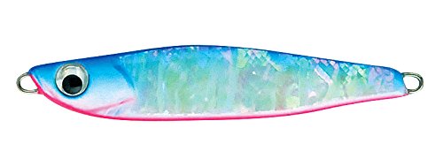 Field Hunter Metal Jig Tonden Shell 0.6 oz (18 g) #12 Glow Blue/Fluorescent Pink Berry.