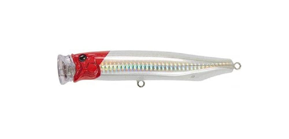 Tacklehouse CFP120 Popper Contact Feed Popper 4.7 inches (120 mm), 1.1 oz (30 g), Red Head Slit HG #01