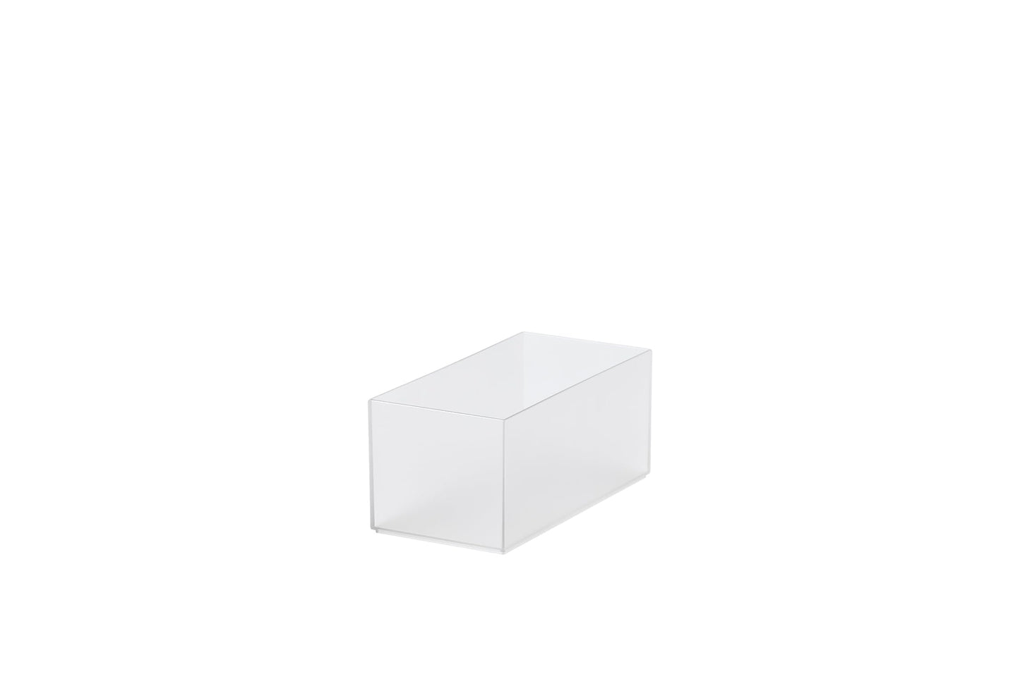 LIKE-IT TD-02 Storage Box, Tie-Up Box, Inner Deep, Clear, Storage for Small Items, Shelf Storage, Display Storage Box, Tool Box