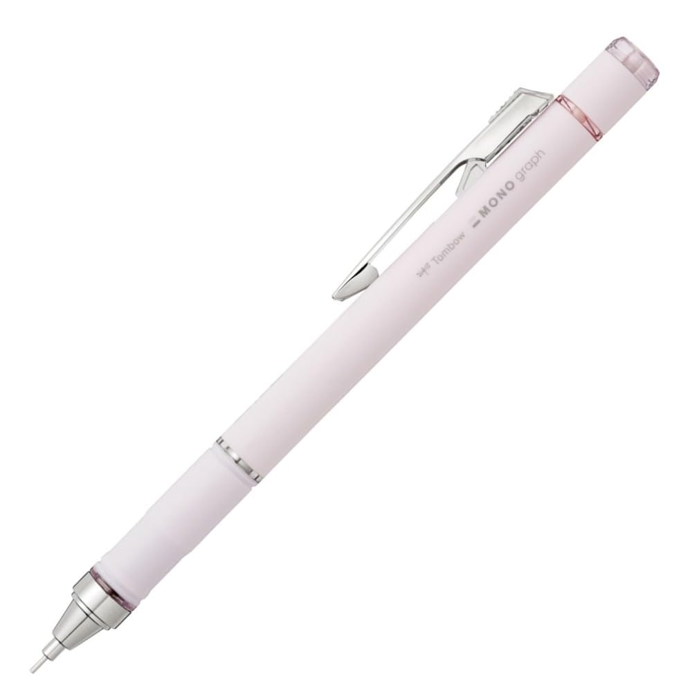 Tombow Mechanical Pencil, 0.5mm, MONO Monograph Grip (Soft Fit Grip for Anti-Fatigue), Purple DPA-151D