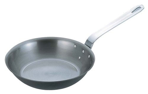 遠藤商事 Endoshoji AHLV201 TKG Cast Iron Blue Frying Pan, Commercial Use, 7.1 inches (18 cm), FC-18 Main Unit: Iron, Handle: Stainless Steel