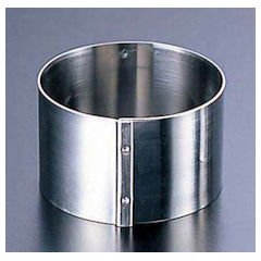 遠藤商事 Endo Shoji WSL6910 Interlocking Circular Ring, For Commercial Use, Diameter 2.0 x Height 2.0 inches (50 x 50 mm), 18-8 Stainless Steel, Made in Japan