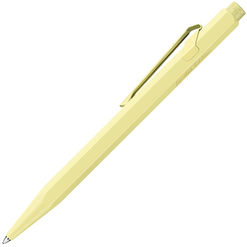 CARAN D`ACHE NF0849-594 Caran d'Ache Ballpoint Pen, Oil-Based, Claim Your Style, Edition 4, Icy Lemon Limited Edition