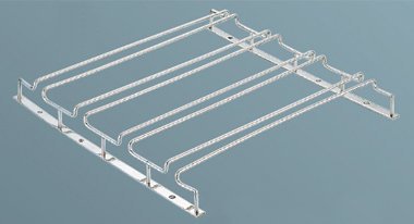 UK 18-8 glass frame double entry quadruple