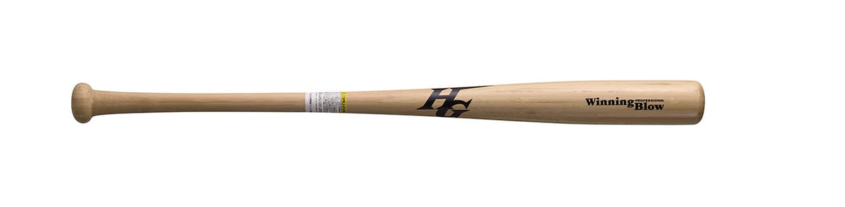 HI-Gold WBT-6076H Junior Bamboo Plywood Bat, Natural, 30" (620 g)