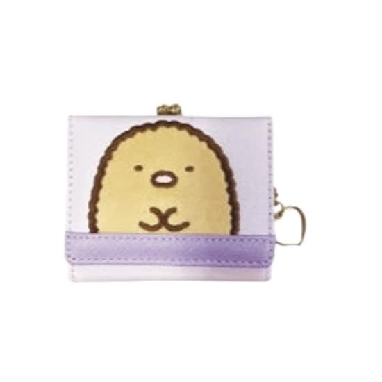 Sumikko Gurashi SG 1558 PUR Face Pattern Series Mini Wallet, Purple
