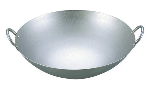 EBM Pure Titanium Ultra Lightweight Chinese Double Handed Pot, 14.2 inches (36 cm)