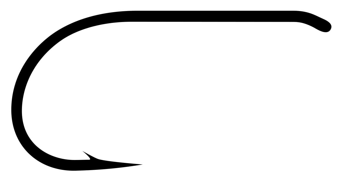 TIEMCO Q100 TMC112TR Fly Hook, No. 19, Bronze