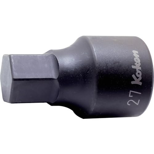 Ko-ken 8012M.80-27 1 Sq. Dr. Bit Socket 27mm Hex Length 80mm