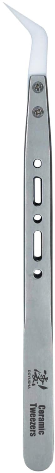 Doyusha Super! Hobby 8 Ceramic Tweezers Vine Neck Plastic Model Tools