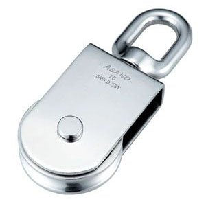 Asano Metal Corporation AK10032 Samma Block (Stainless Steel Sheave), Size 100