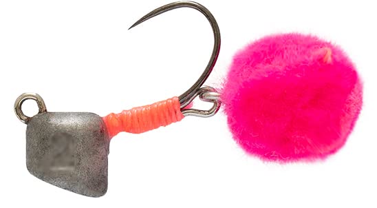 JACKALL Timon Egg Pom Pompon, 0.04 oz (1.0 g), Pink
