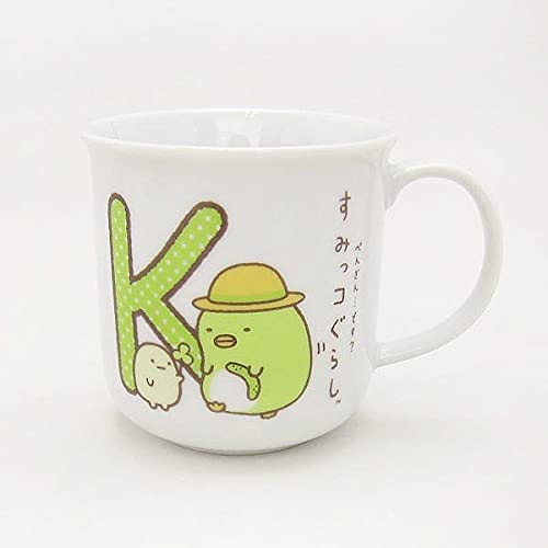 マリモクラフト(Marimocraft) Marimo Craft MSG-100K Sumikko Gurashi Initial Mug, K, 3.0 x 3.0 inches (7.5 x 7.5 cm)