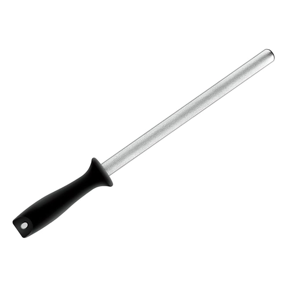 Kataoka Seisakusho M158 Sharpener, Silver, 10.2 inches (260 mm), Diamond Steel Sharpener