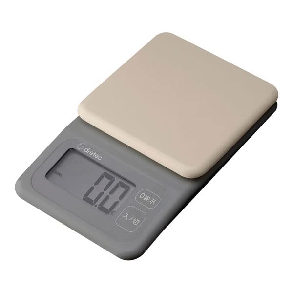 dretec KS-726 Digital Scale Brod Dark Gray