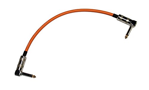Cana of [Canare GS – 6] Patch Cable 30 cm L – L-Shaped 橙 Pack of 1