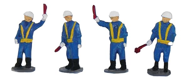 津川洋行(Tsugawayoukou) Tsugawa Yoko NF-15 N Gauge Railway Worker Retire, 4 Pieces, Railway Model Supplies