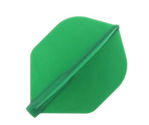 Cosmo Darts Fit Flights - 6 Pack Rocket Flights (Green)